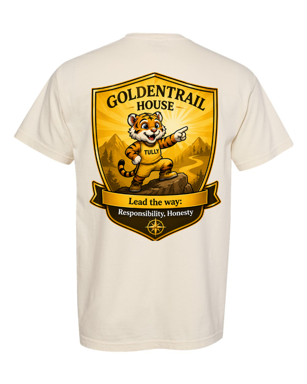 Tulls Creek Elementary School Short Sleeve T-Shirt - Goldentrail House