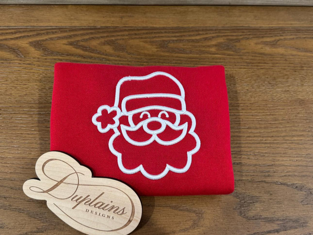 3d Puff Santa Crewneck
