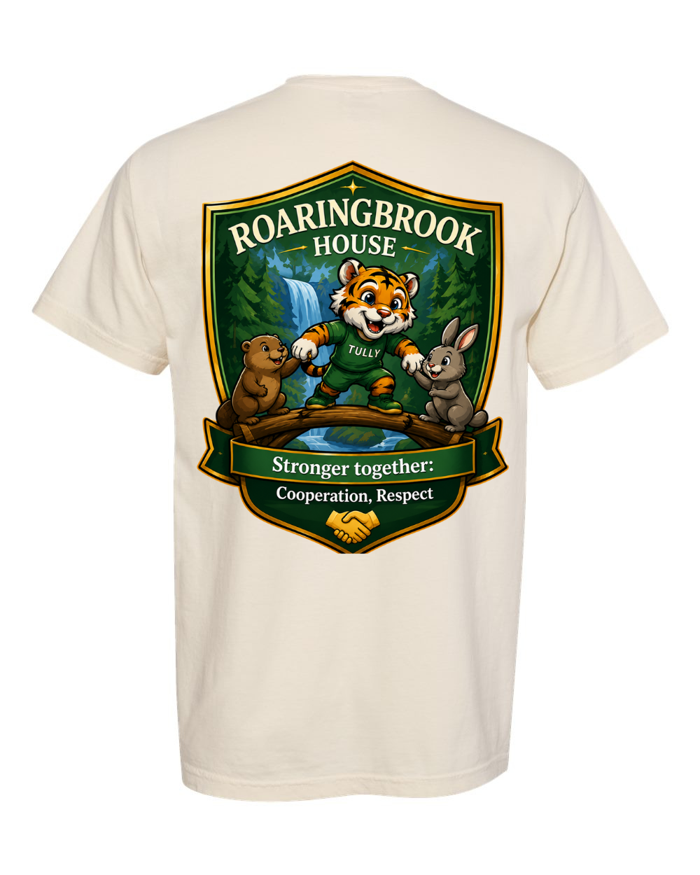 Tulls Creek Elementary School Short Sleeve T-Shirt - Roaringbrook House