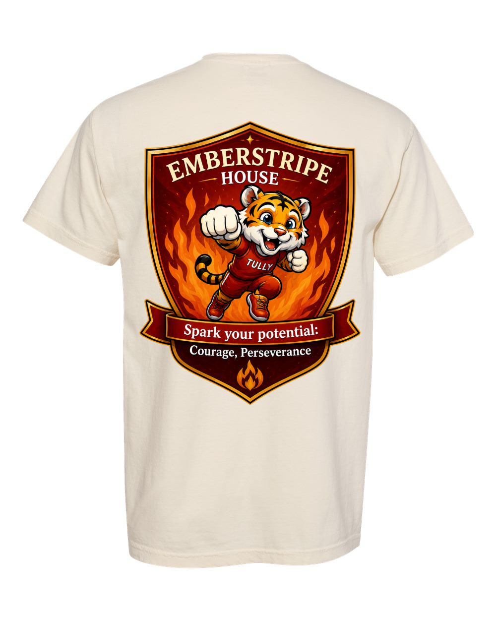 Tulls Creek Elementary School Short Sleeve T-Shirt -  Emberstripe House