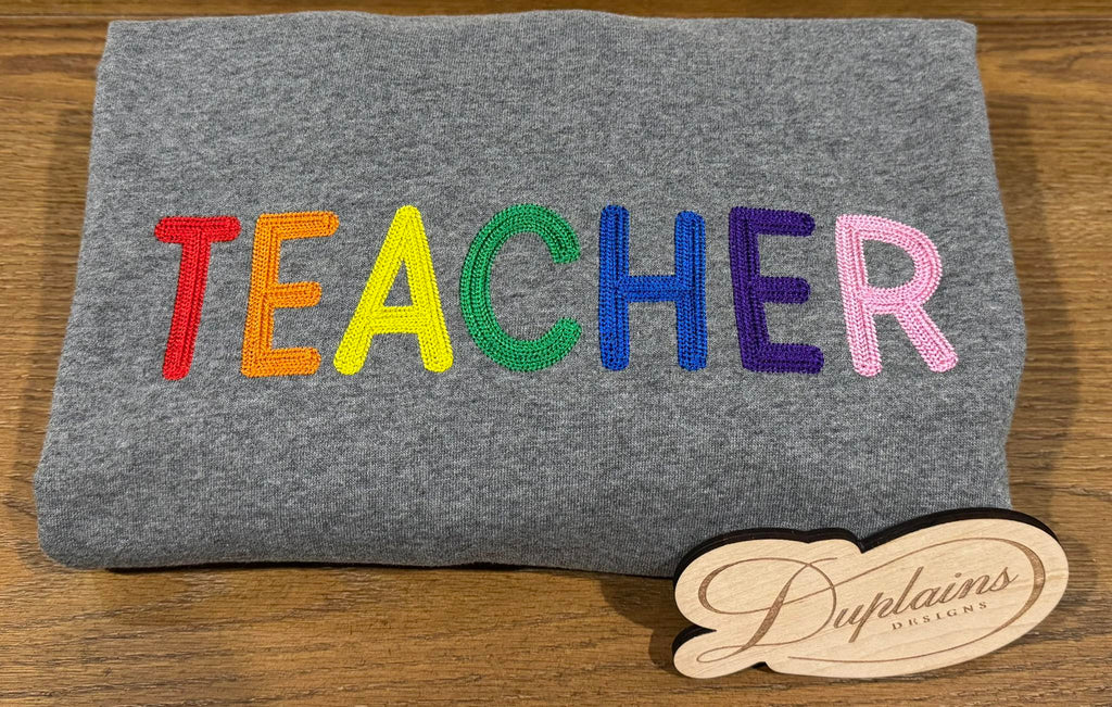 Custom Educator Role Shirt