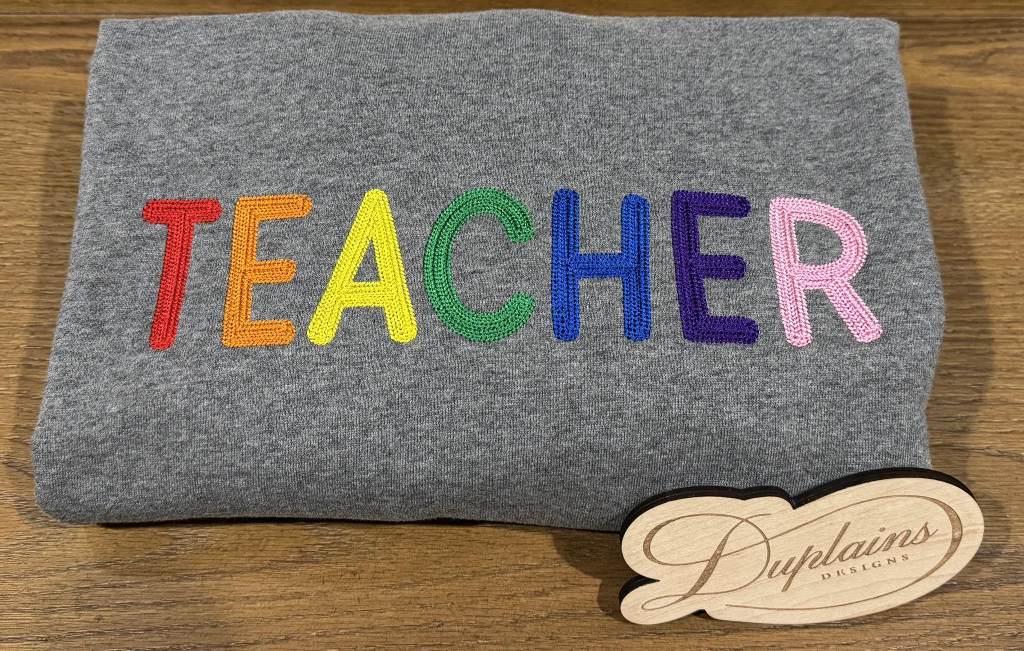 Custom Educator Role Shirt